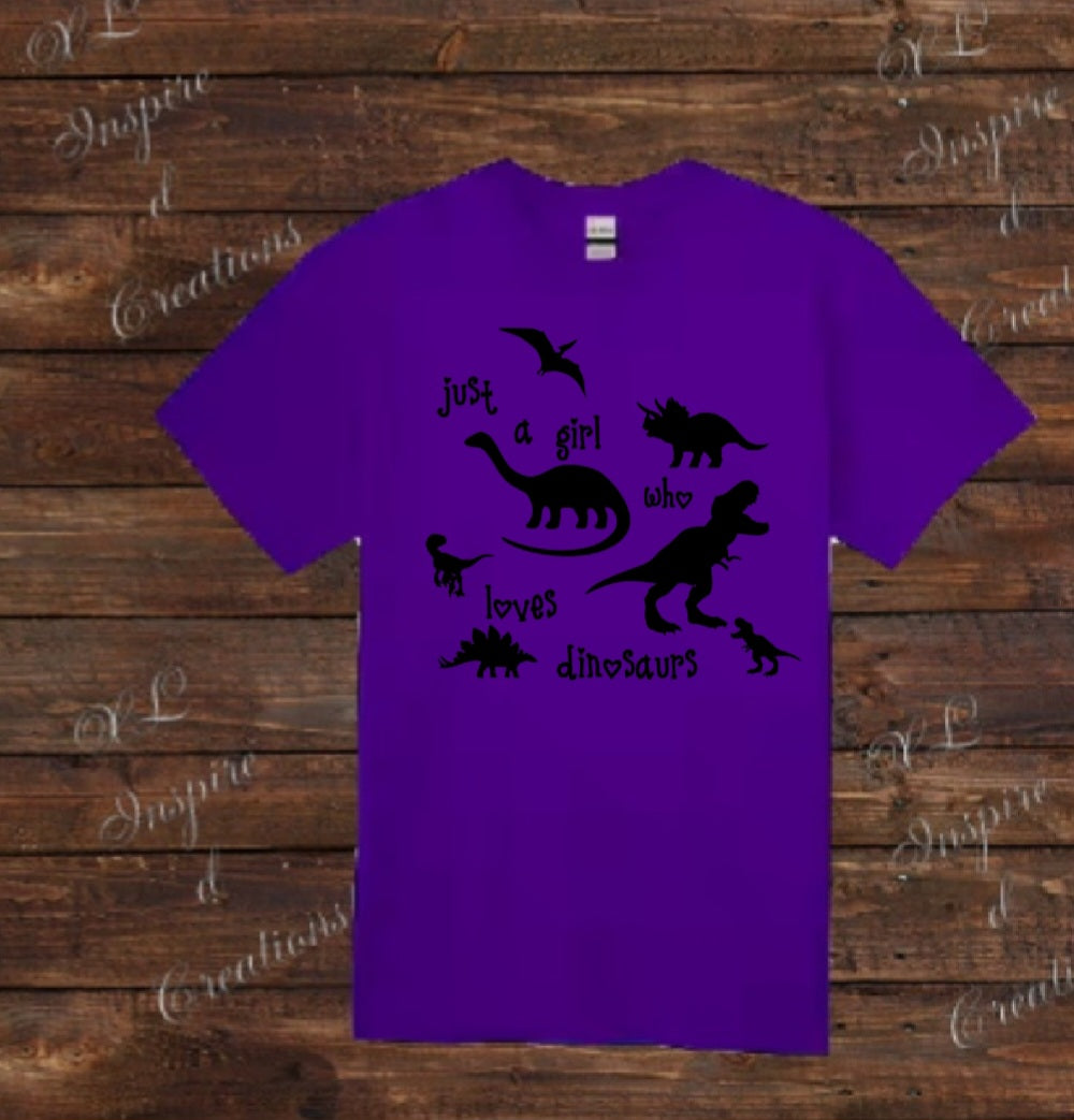 Just a girl who loves dinosaurs