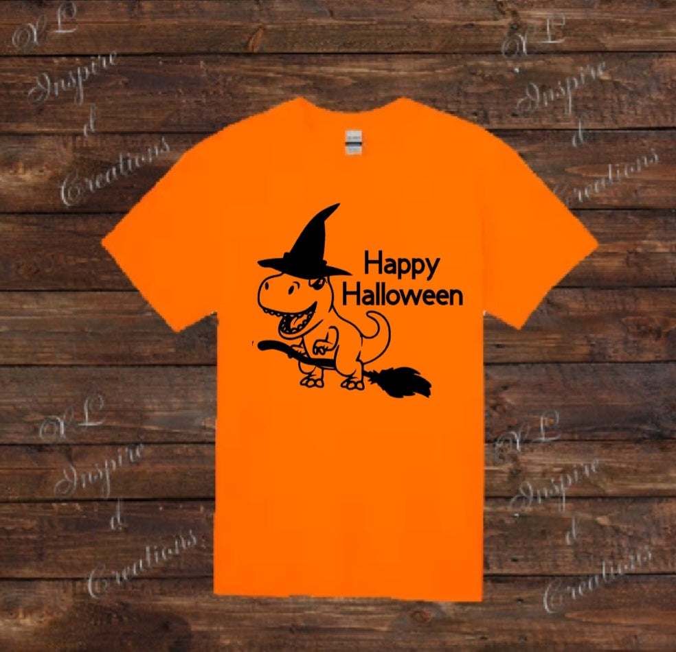 Witch trex happy Halloween