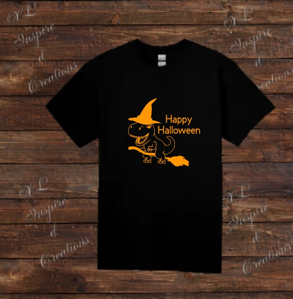 Witch trex happy Halloween